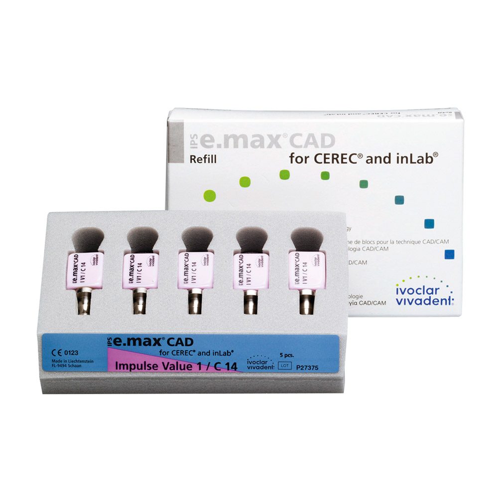 IPS e.max CAD Cer/inLab Im.O1C14 5St
