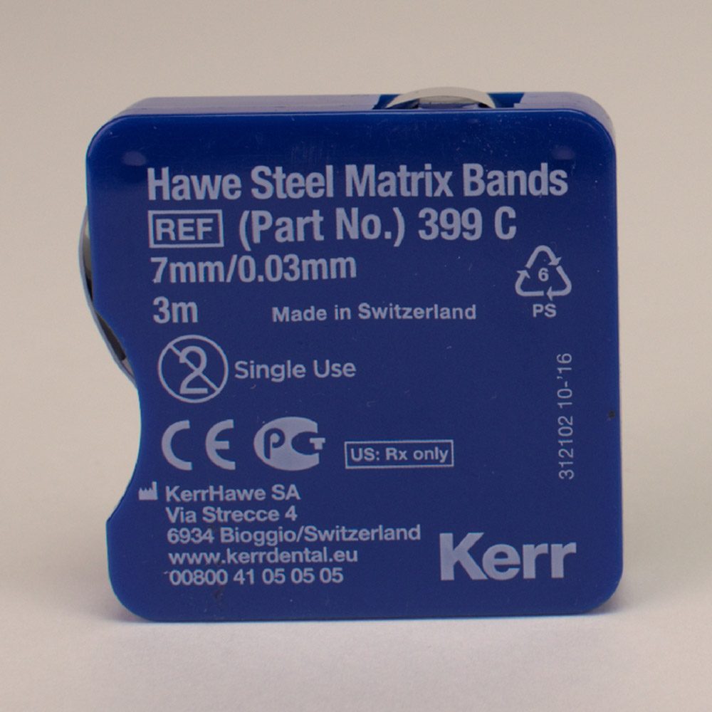 Matrizenband EE 7mm 399C, 3 m Spender