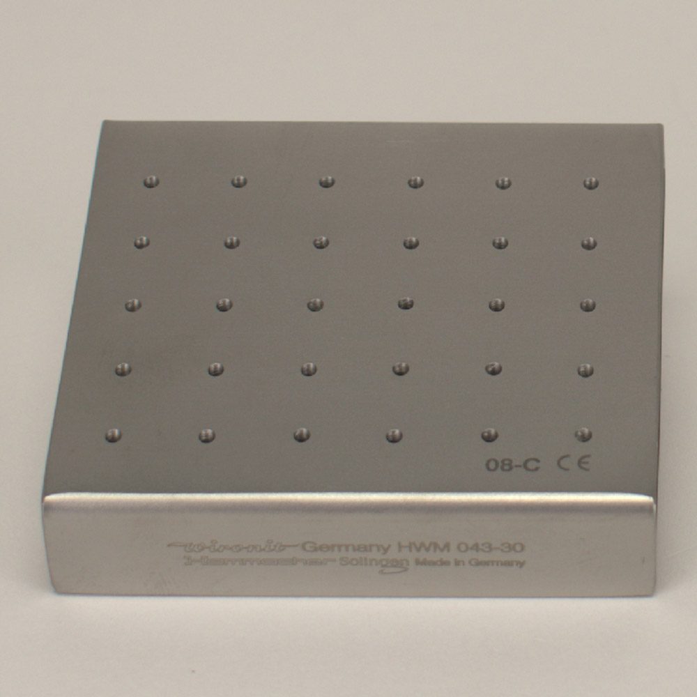 Bohrerständer 65x60x14mm f. 30x FG St