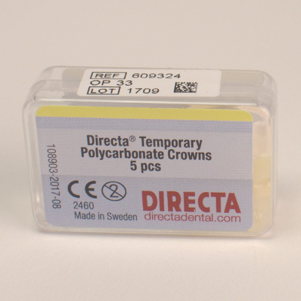 Directa-Kronen transluzent Nr. 33, 5 Stück