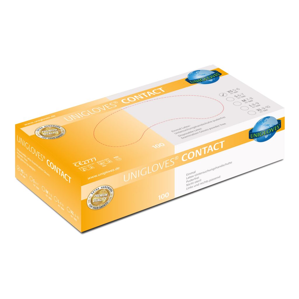 Contact Latex Handsch. pdfr XS 100St