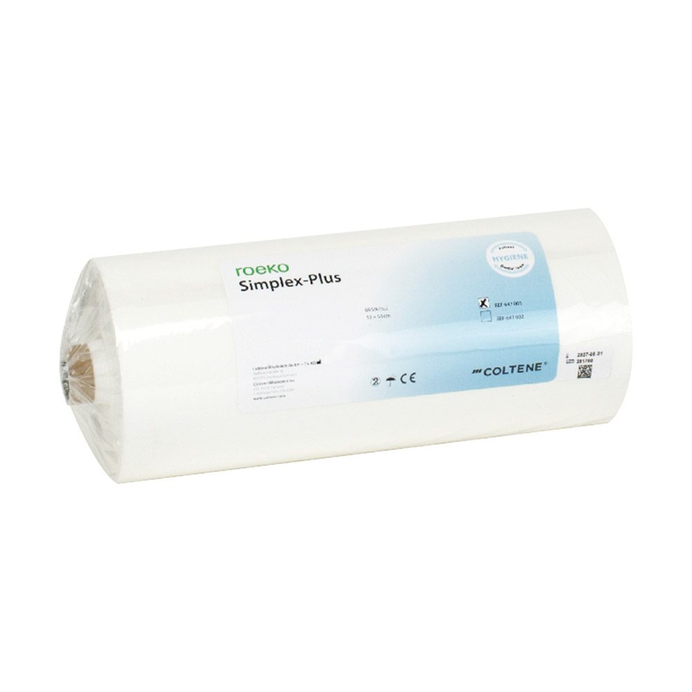 Simplex plus weiß, 80 Stück Rolle