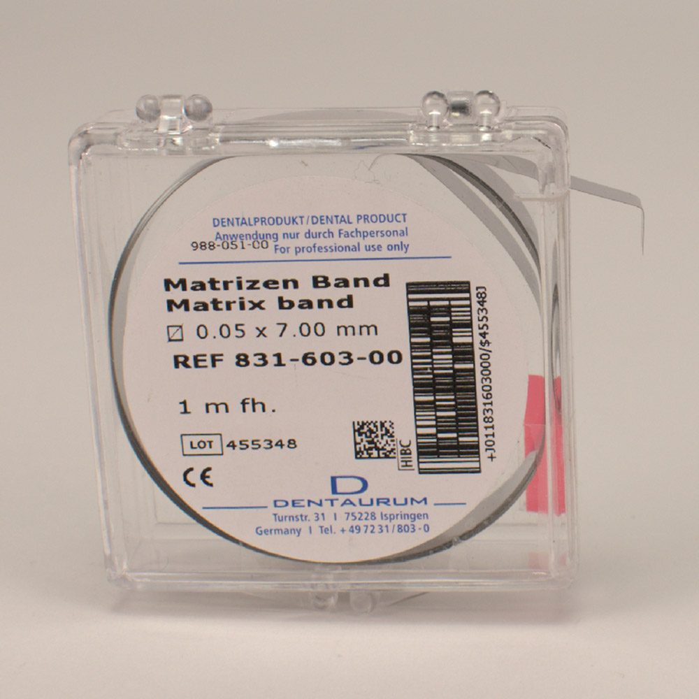 Matrizenband 0,05x7 Pa