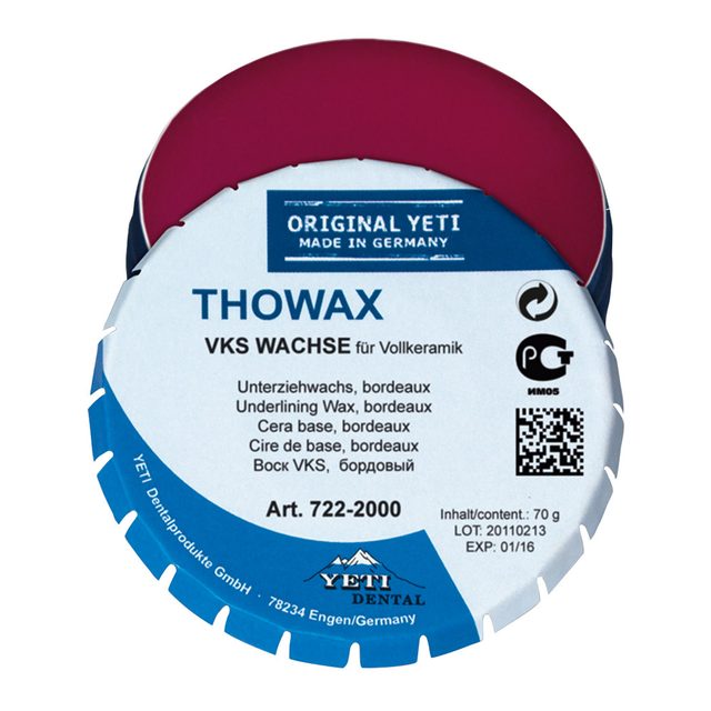VKS Unterziehwachs bordeaux-transparent, 60 g