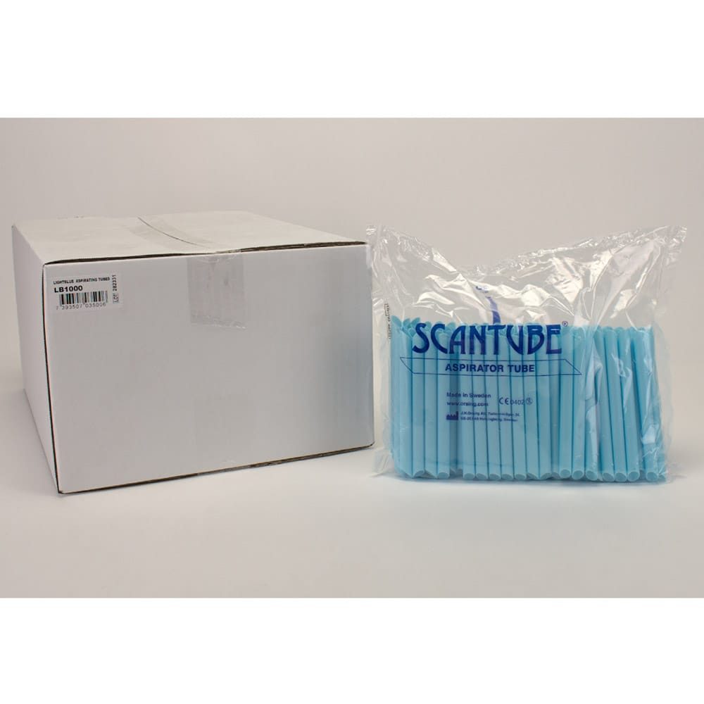Aspirator Tubes hellblau 135mm 10x100St