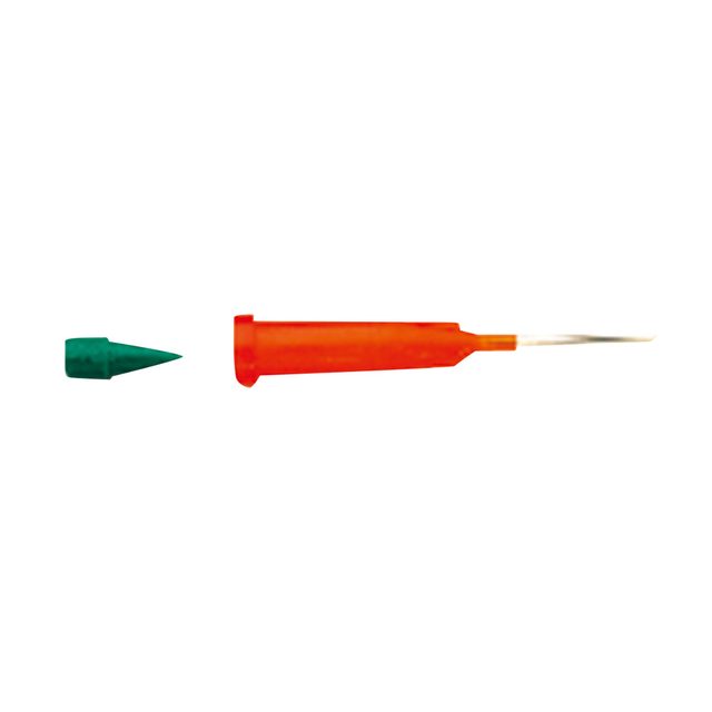 Spitzen+Kolben C.G. mit Nadel 1916, Packung
