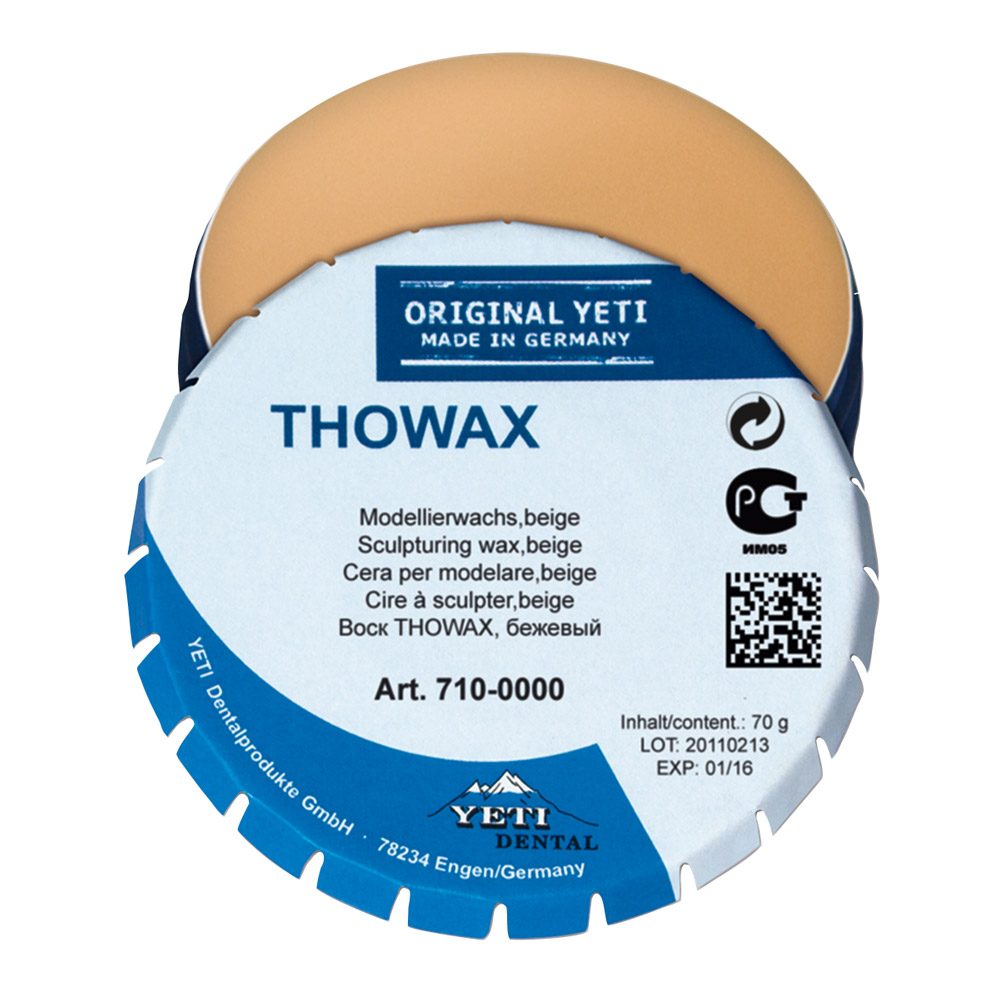 Thowax Modellierwachs beige, 70 g
