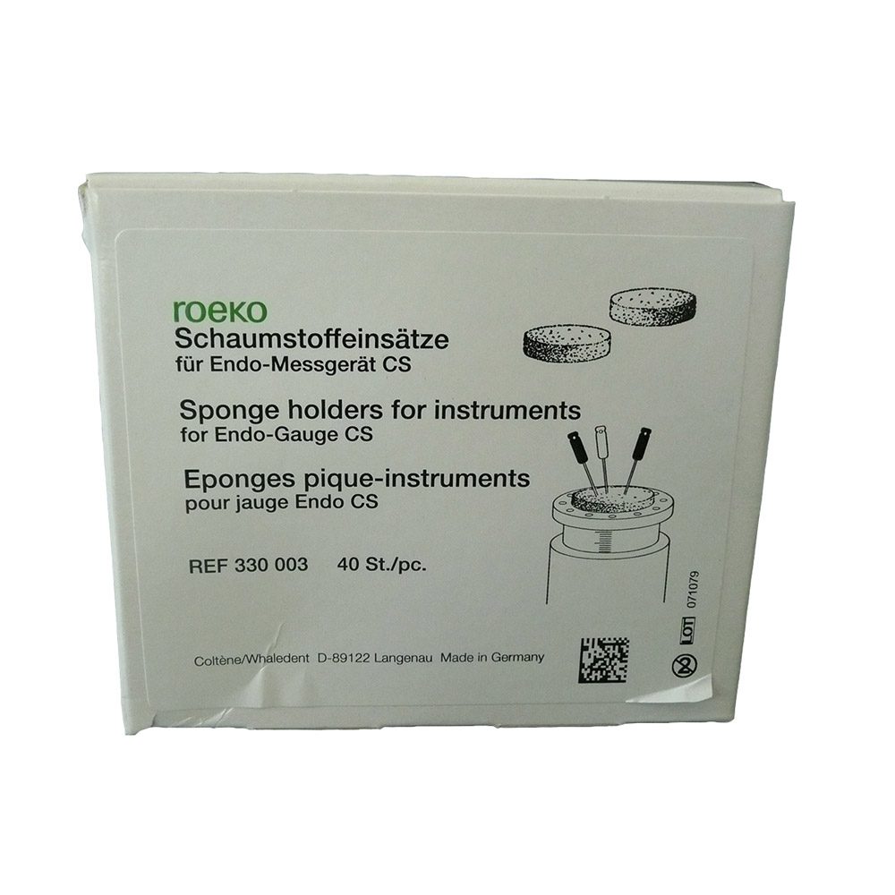 Endo Schaumstoffschwämmchen, Packung