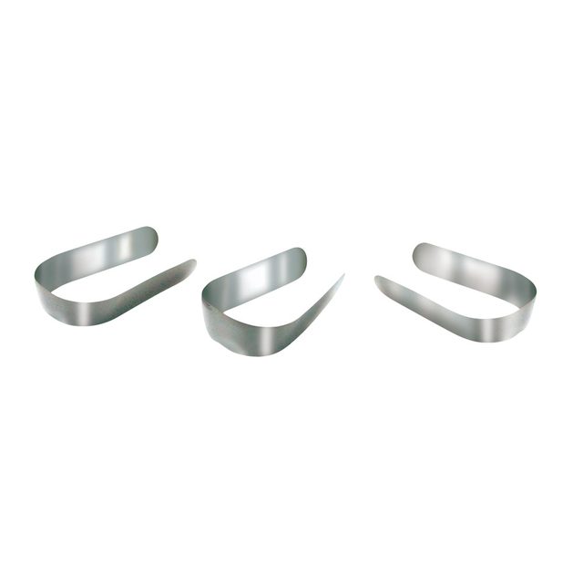 Matrizen bombiert 0,025/6,3 mm bleitot, 30 Stück