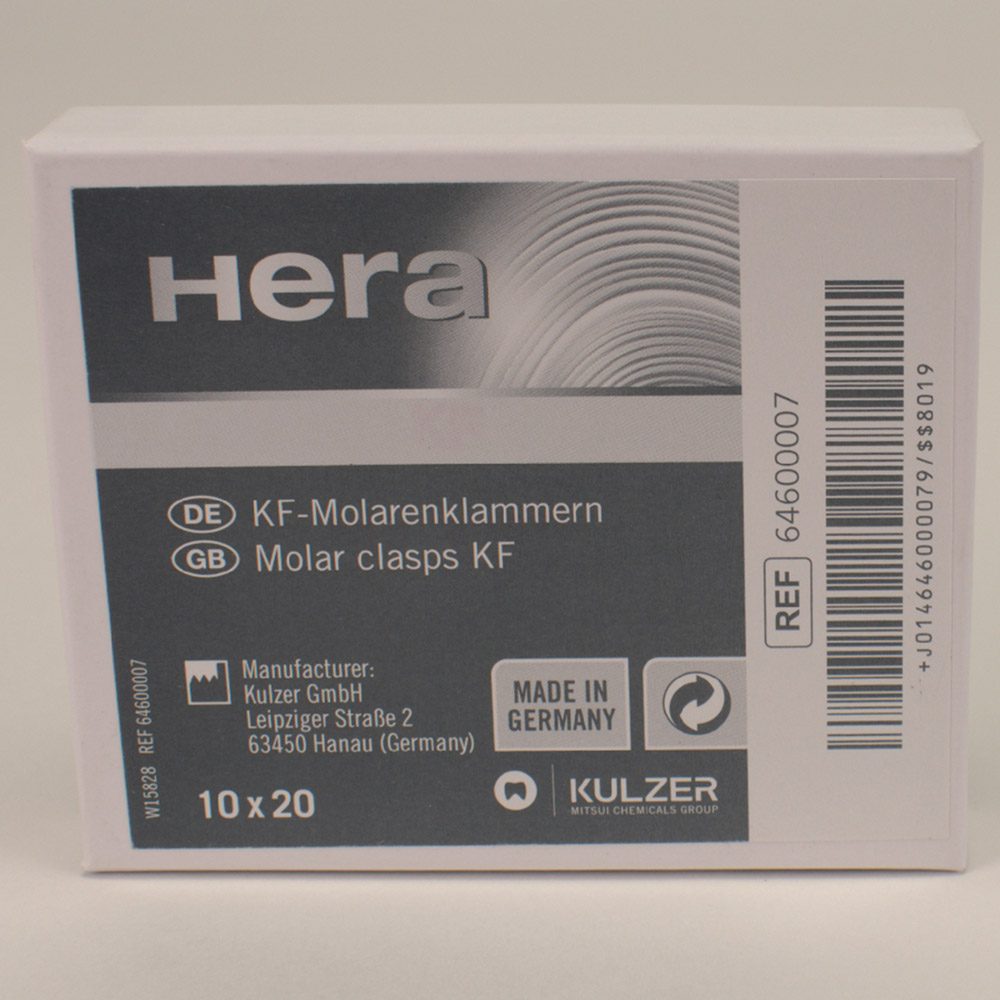 KF-Molarenklammern, 200 Stück