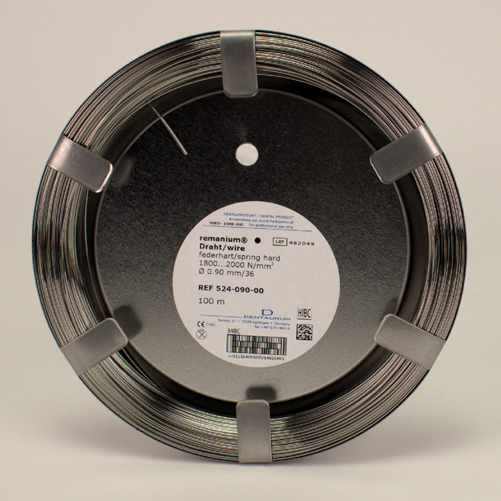 Remanium Draht federhart 0,90 mm, 100 m