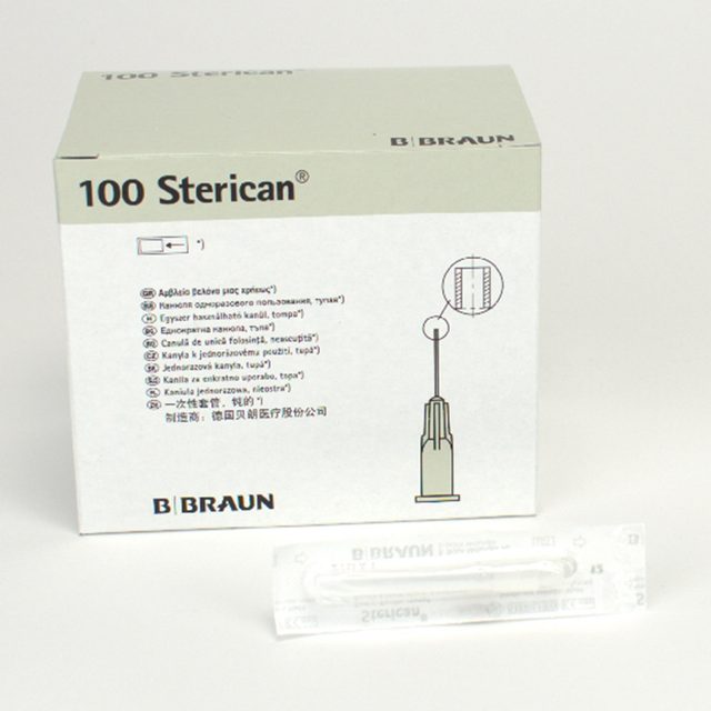 Sterican Einmalk. 0,4x25 27G 100St