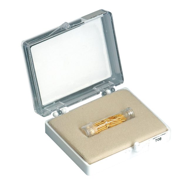 TMS Doppelstifte regular 0,675 mm T08 gold, 50 Stück