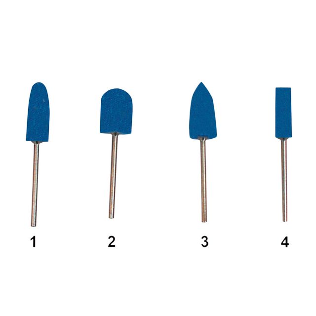 Identoflex Super Acrylic Polierer 231 Handstück, 6 Stück
