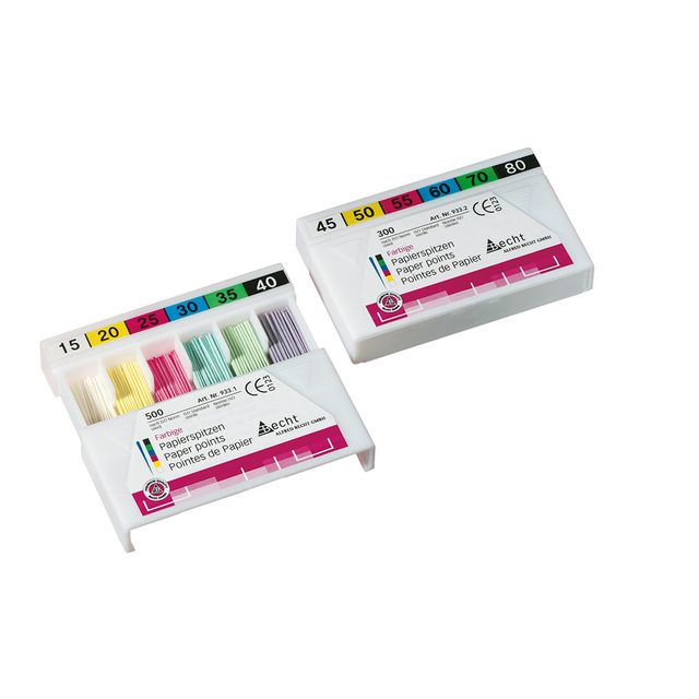 Papierspitzen 930 farbig Gr.35, 200 Stück Packung