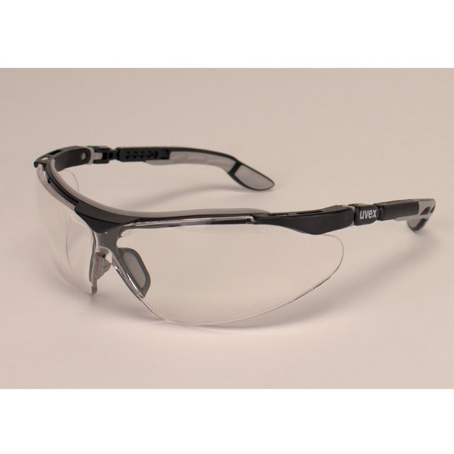 Schutzbrille Uvex I-VO schwarz/grau