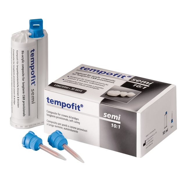 tempofit semi 10:1 A3, 50 ml Kartusche + 10 Mixer